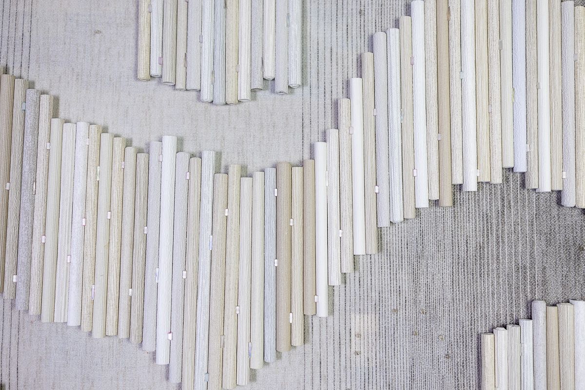 Rolled vinyl texture,  Quiet Layers series