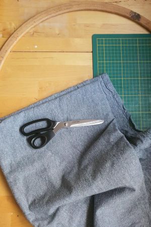 linen for biophilic textile panels