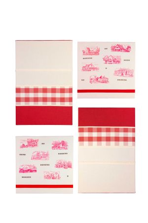 Modulaire wandpanelen van textiel, variatie 1