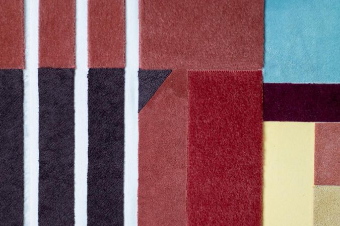 akoestische textiele wandpanelen van stof